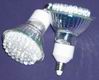 (image for) JDR, E14, 48 LEDs, Cool wihte LED floodlights, 120VAC
