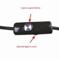 (image for) 6 FT 300K Pixels USB industrial Endoscope 4 LED inside