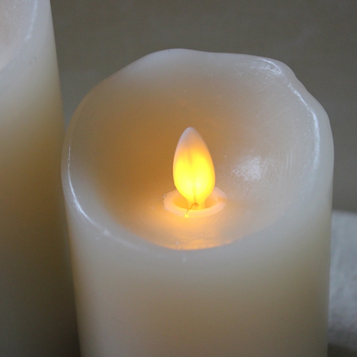 (image for) 3" realistic flame effect LED candle, 4", 5", 6", 8" High - Click Image to Close