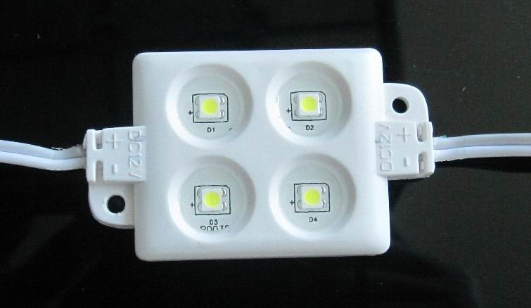 (image for) 1.065W LED modules for backlight use 4 pcs 5050 SMD LED, 12V - Click Image to Close