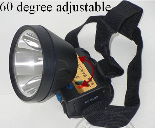 (image for) 5W LED headlamp 9~12 hour lighting, up to 300M distance - Click Image to Close