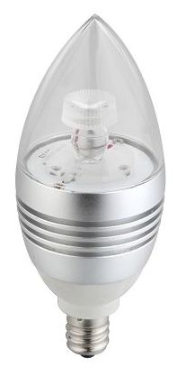 (image for) BA11, 3 Watt Candle LED Light bulbs, Use Cree XP LED - Click Image to Close