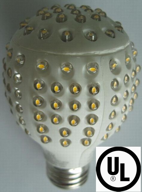 (image for) E26 screw base, 6W Watt led light Bulbs, Daylight white, AC120V - Click Image to Close