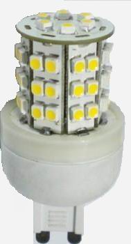 (image for) G9 Base, 3W LED Bulb, 48pcs 3528 SMD LED, 12V/120V/240V - Click Image to Close