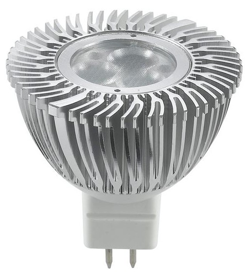 (image for) MR16, 5 Watt Cree LED, dimmable, Warm white, 12V - Click Image to Close