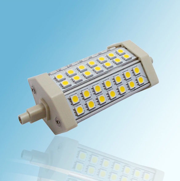 (image for) 10 watt R7S LED bulbs, MOL 4-11/16", Natural white, AC85~265V - Click Image to Close