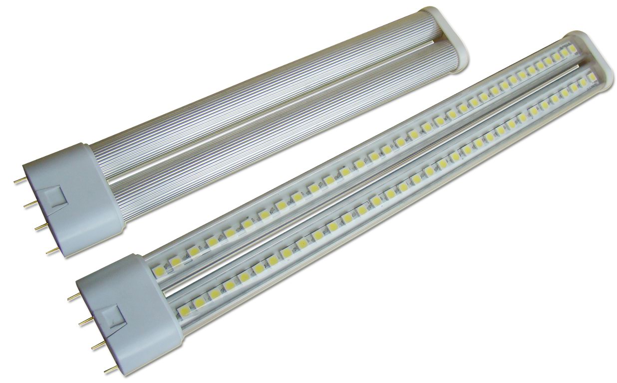 (image for) U Shape, 2 FT, 15 Watt, 2G11-4 base, LED Fluorescent replacement - Click Image to Close