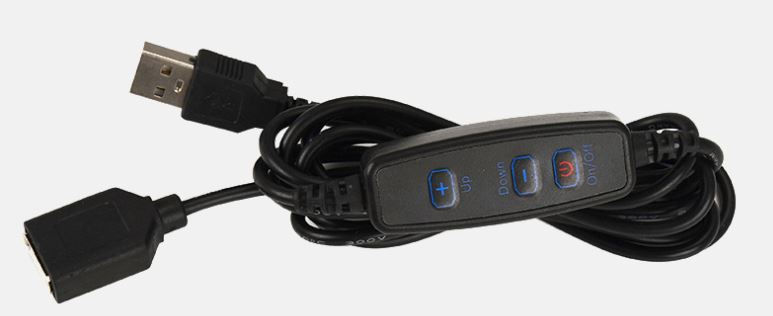 (image for) USB Powered 5V LED dimmer, PWM dimming for USB powered led light