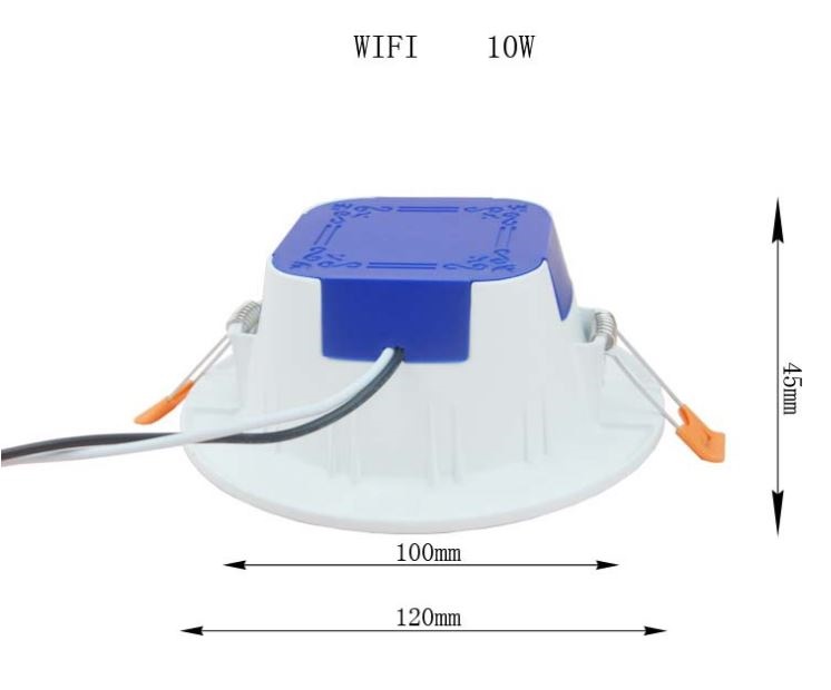 (image for) 10W Smart ZigBee RGB CCT Tunable Smart LED Downlight kit