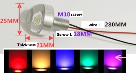 (image for) USB 3V 5V led bulb Mini led downlights Recessed LED Spotlights
