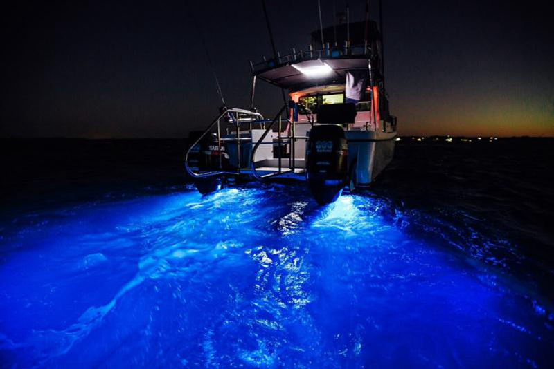 (image for) Color changing marine led lights, boat drain plug led light