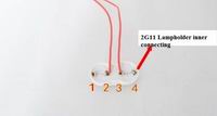 (image for) 8 watt 9" H type 2G11 led ights as 21 watt CFL replacement