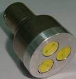 (image for) 1.5 watt LED light bulbs for car use 3 pcs 0.5W LED, OEM order - Click Image to Close
