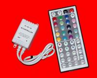 (image for) LED light strips RGB color, infrared remote controller, 44 KEY - Click Image to Close