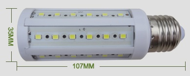 (image for) 7 Watt LED light bulbs, DC12V~80V, E14, E27, B22 Base