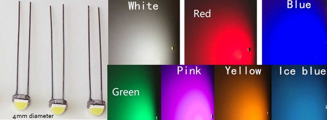 (image for) Bi-Pin Panel Mount Indicator Lamp dimmable led dash lights, dash light bulbs, 12V PWM dimmable led dash lights - Click Image to Close
