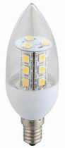 (image for) E12, BA11, 3.5 Watt Candle LED Light bulbs, Warm white, AC120V