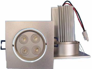 (image for) LED downlight 4x3W=12W with Aluminum Fixture,Warm white