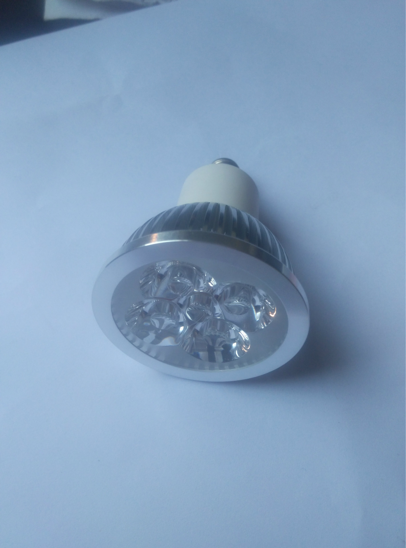(image for) E11 E12 E14 GU10 4 watt LED light bulbs, Use 4 pcs 1 watt leds