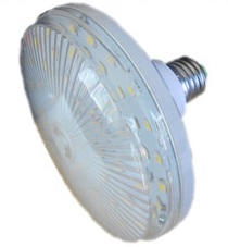 (image for) E27 UFO Shape 10W LED light bulbs, DC10V~30V, AC12~24V - Click Image to Close