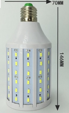 (image for) E27 led bulbs for Boats, 20 Watt, 12V, 24V, 36V, 48V, 60V - Click Image to Close