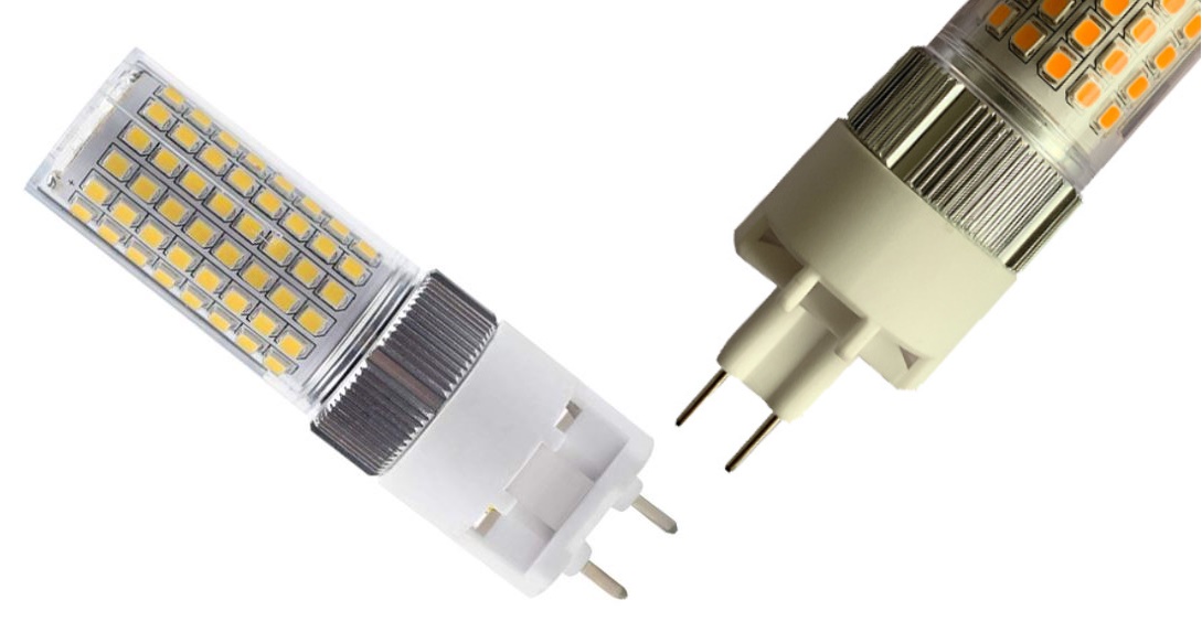 (image for) LED bulb G12 base G8.5 base, G8.5 led bulb replacement, 12W G12 LED replacement bulbs replace MASTERColour CDM-TC 942 842 - Click Image to Close