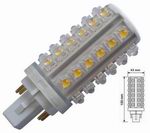 (image for) G24q-1, 4 pin, 5W LED Bulb, CFL replacement, Warm white