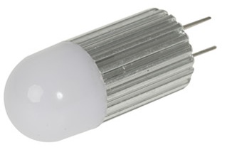 (image for) G4 LED 1.5 watt LED Lights , 9.8mm bulbs, Milky frosted, 12V - Click Image to Close