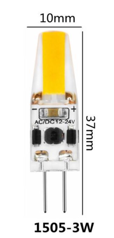 (image for) 3W dimmable marine led bulb g4 led bulb 24v g4 led bulb 12v