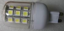 (image for) G9, 4.5W LED Bulbs with cover 27 pcs 5050 SMD, Cool white