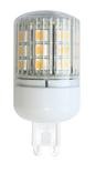 (image for) G9 Base, 4.5 Watt LED light with cover, Warm White, 85V~265V - Click Image to Close