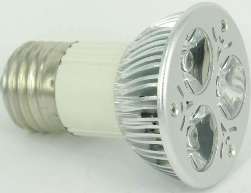 (image for) JDR LED light bulb replacement, E27,3pcs 2W LEDs, Cool white
