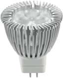 (image for) MR11 led light bulbs 3.3W Cree LED, dimmable, Cool white, 12V - Click Image to Close