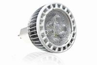 (image for) MR16 LED light bulbs, 5 pcs 1W LED, Cool white, 12v led lights