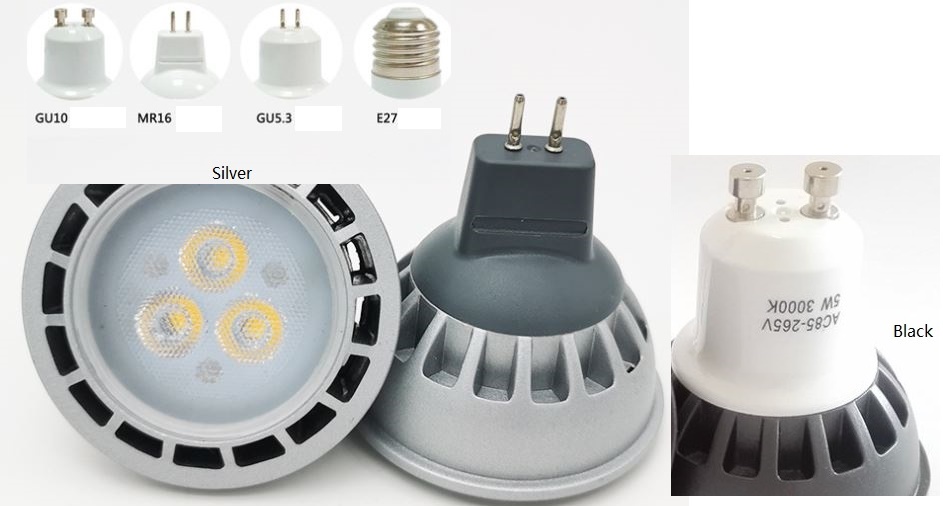 (image for) 3W GU5.3 marine LED bulb, MR16 GU10 E27 Machine tools LED bulb - Click Image to Close