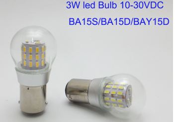 (image for) P21W B15s B15d BAY15D Instrument Tail Brake LED bulbs - Click Image to Close