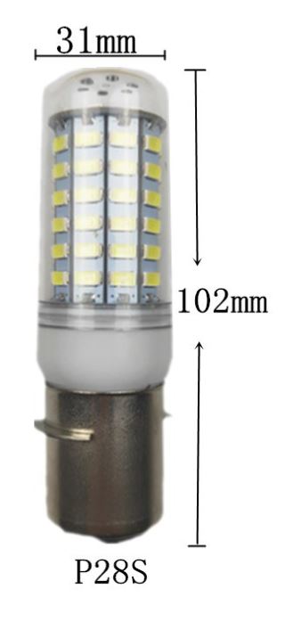 (image for) 10W P28s led replacement, Marine Navigation Signal Lamp, p28s led navigation lamp 24v, 36v, 48v