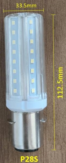 (image for) P28S LED bulb, IP65 Waterproof, shock-proof Marine Navigation Signal Lamp, P28s led replacement, LED replacement bulbs for marine use