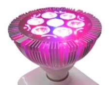(image for) PAR30, E27, LED plant grow Lights, Using 7 pcs 1 W LED, LED grow light spotlight for Indoor Plants and outdoor Gardening