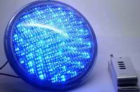 (image for) PAR56, 18 Watt LED underwater lights, 351 LEDs, Blue color, 12V