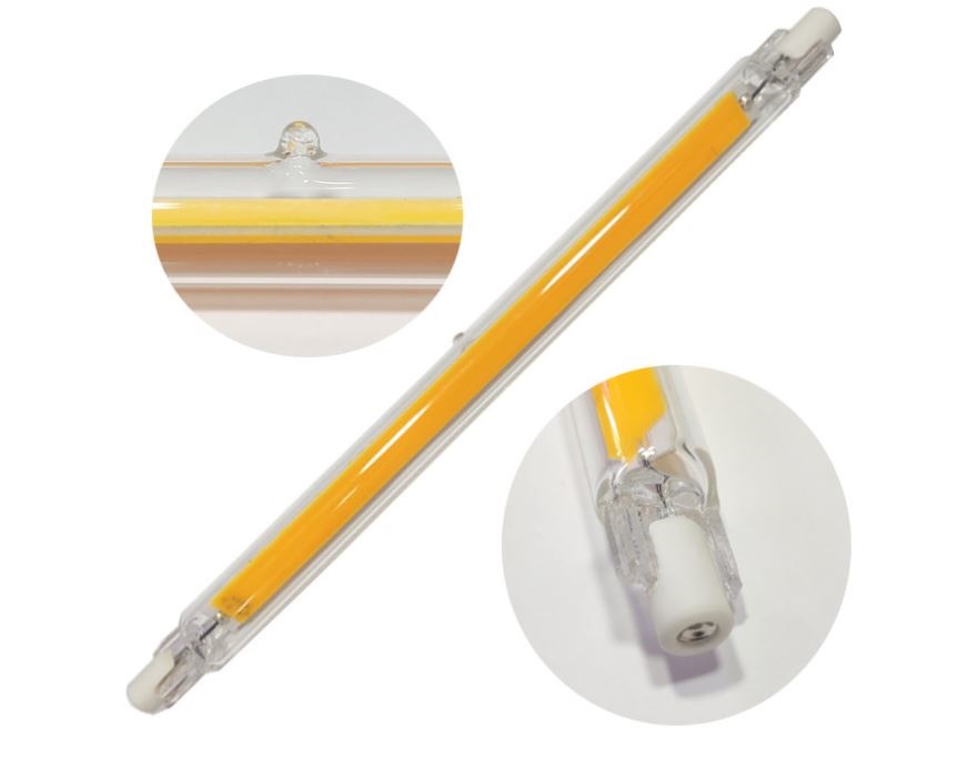(image for) J118 10W LED bulb Quartz Double Ended as r7s osram replacement, led replacement for r7s halogen bulb