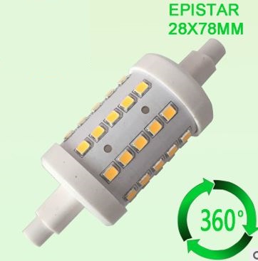 (image for) R7S 120-277V LED bulb, 5W LED Quartz Double Ended replacement