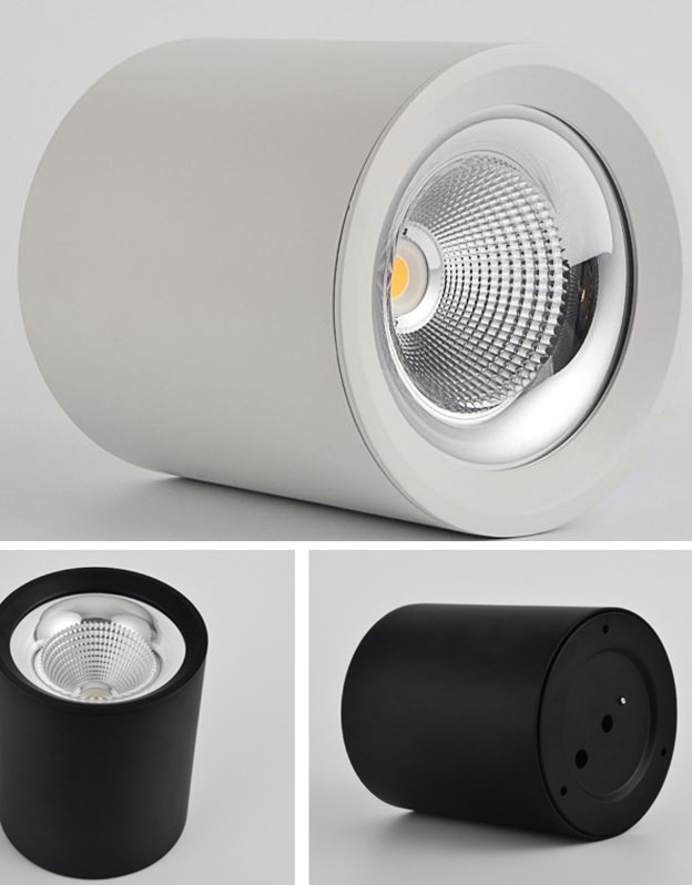 (image for) 40W Ceiling mounted Round led can spotlights, lamps for marking