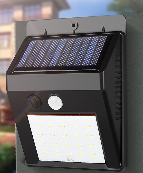 (image for) LED Wall Mount Light for Garden solar exterior lighting fixtures - Click Image to Close