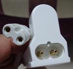 (image for) T5, 2 FT, 9W LED tube with Bracket, 120pcs SMD LED Warm white