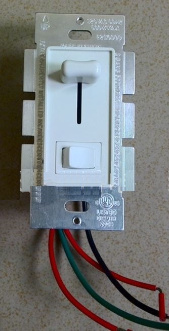 (image for) 15A AC100 277V Multi voltage powerline dimmer switch, 277 volt dimmer switch