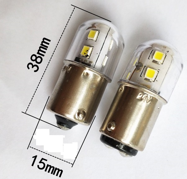 (image for) 5W red, green, yellow, white B15s LED B15d LED instrument Tail Brake LED bulb - Click Image to Close