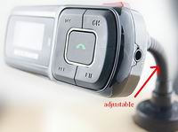 (image for) Bluetooth car kit 8GB SD, FM, Aux 3.5, plug on cigarette socket