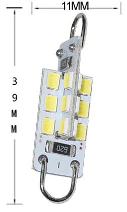 (image for) 561 led bulb 39mm Festoon Instrument Gauge Cluster Dash Light