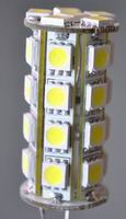 (image for) JC G4, 4 Watt LED Bulbs, 30pcs 5050 SMD, Cool white, 8~30V